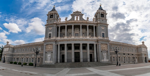 Madrid royal palace panorama