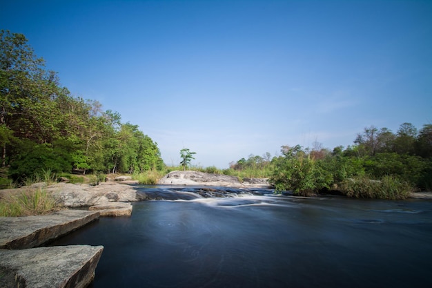 Mae wong kanaal in Mae wong nationaal park Thailand