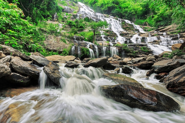 Maeya-waterval, Chiangmai, Thailand