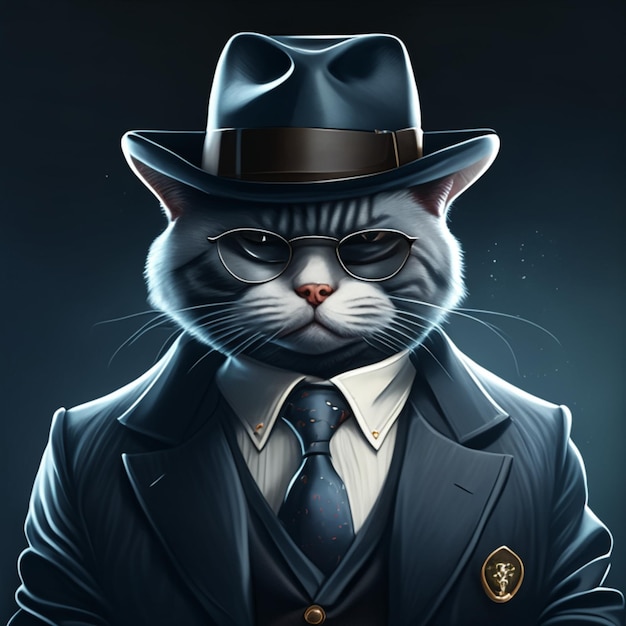 a mafia cat