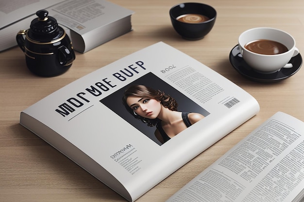 Magazine and book mockups