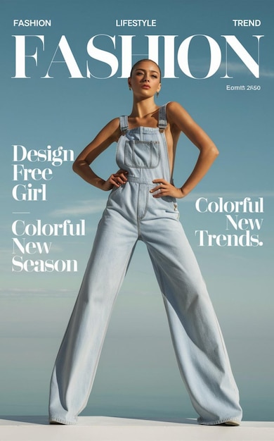 Photo a magazine cover that says design new season