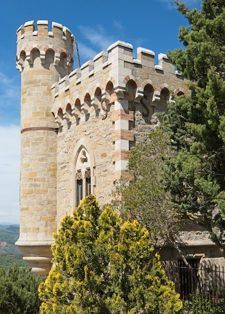 Magdala-toren, de stad van Rennes le chateau