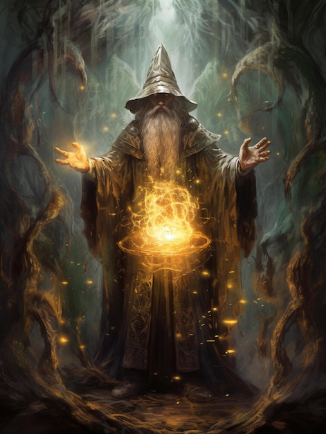 mage character mage enchanter dark sorcerer spellcaster