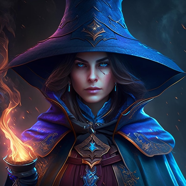 Premium AI Image | the mage