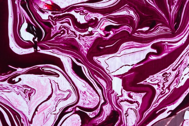 Magenta marble texture Abstract acrylic pink and purple background Fuchsia artistic fluid art