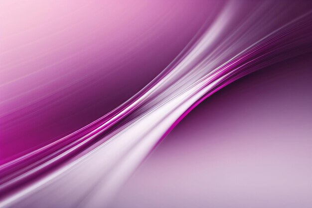 Magenta and white abstract waves wallpaper solid color background with generative ai