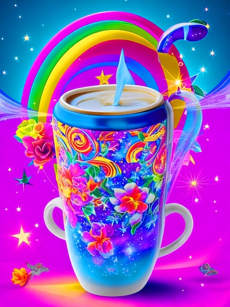 Magic coffee cup high resolution images free download