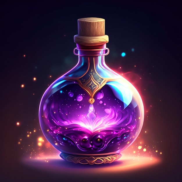 Magic Elixir Bottle