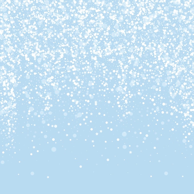 Magic falling snow christmas background Subtle