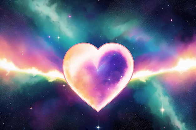 a magic galactic heart