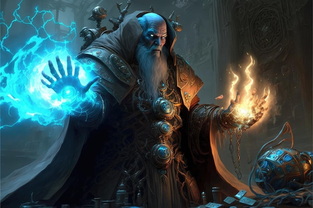 The magic of the gathering art