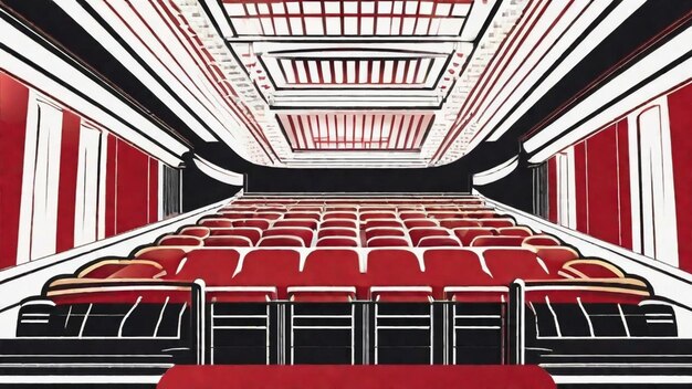 Photo magic of movie theaters