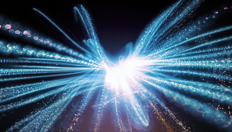 Photo magic particles trail illusion and magic effects 동영상 및 효과 개념