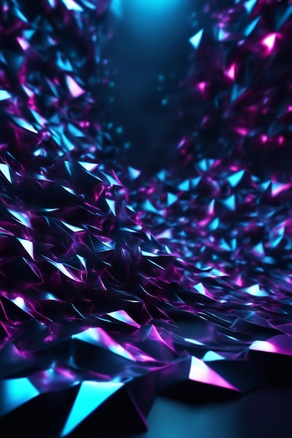 Magic poly 3d background hd