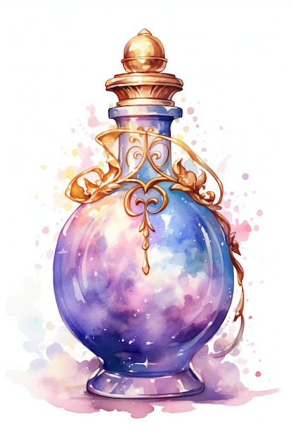 Magic Potion Watercolor Colorful Potion Effect