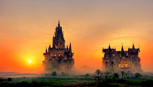 Волшебные необычные сказочные дворцы