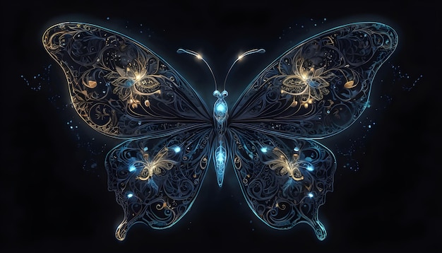 Magical butterfly