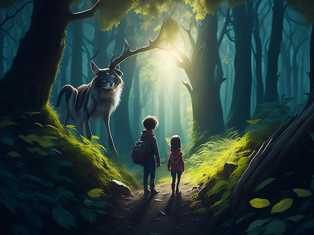 The Magical Forest A Tale of Friendship and Wond