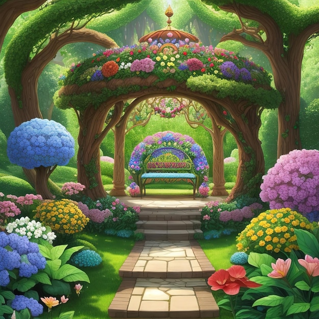 Magical garden