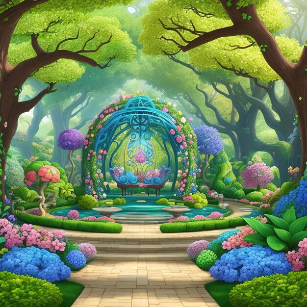 Magical garden