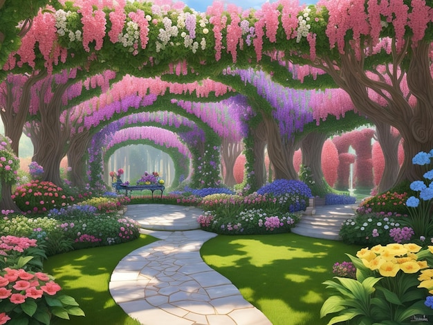 Magical garden