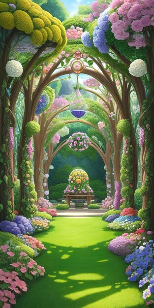 Magical garden