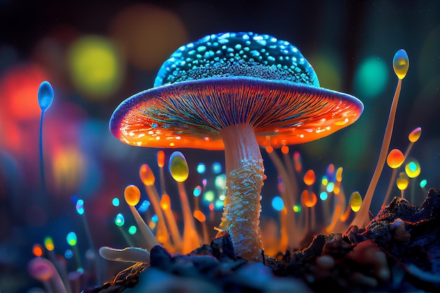 Magical mysterious mushrooms generative AI