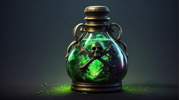 magical potion background photo