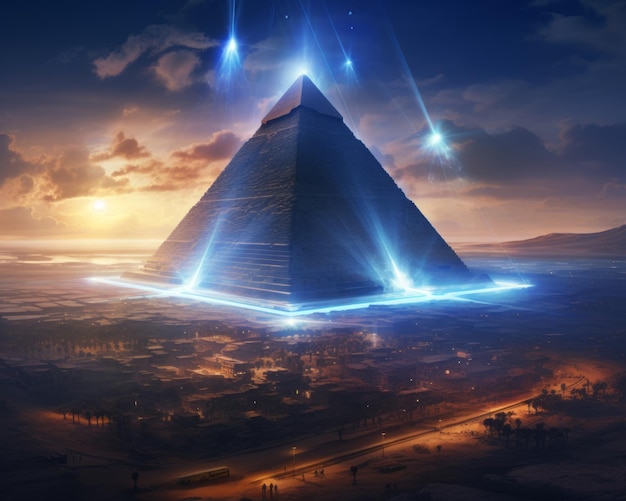 Premium Photo The Magical Pyramid Unveiling Mystical Secrets and(07)