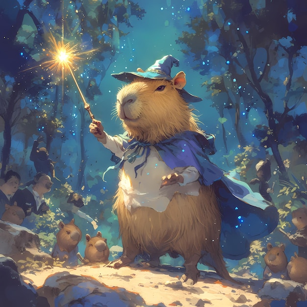 Magical Rat Wizard