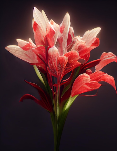 Magical Red African Lily with great aroma fragrance