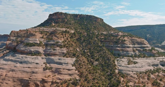 アリゾナアメリカの山としての美しい風光明媚な風景砂漠の峡谷の魔法の景色