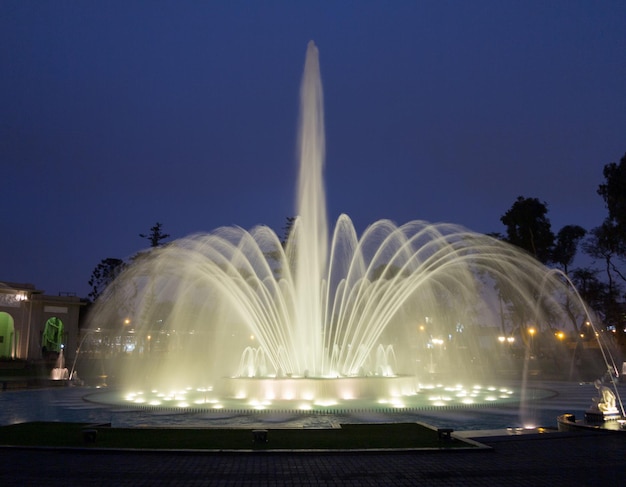 Magisch watercircuit in Reserve Park Lima Peru