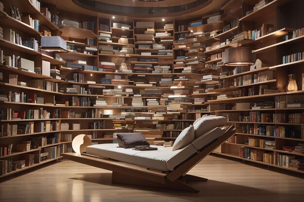 Magnetic Levitation Bookshelves Floating Knowledge Repository