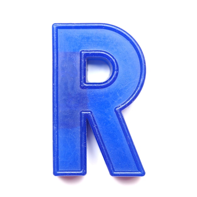 Magnetische hoofdletter R