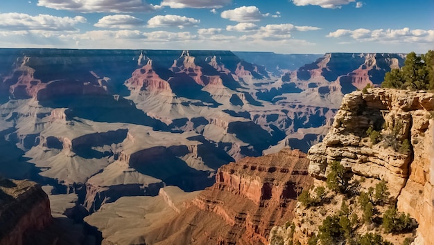 Photo magnificent canyon scenic