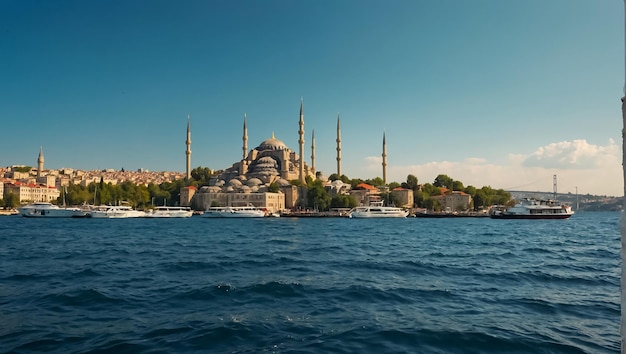 Photo the magnificent city of istanbul trkiye