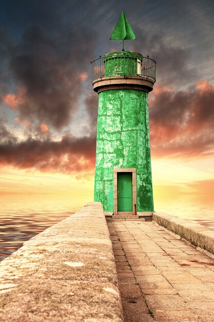 Magnificent Old Breton Lighthouse