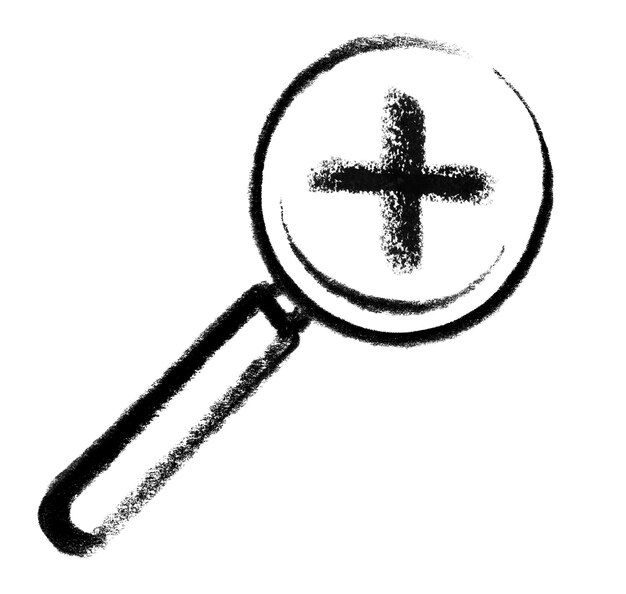 Photo magnifier icon