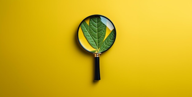 Magnifying glass in a minimalist style hd wallpaper