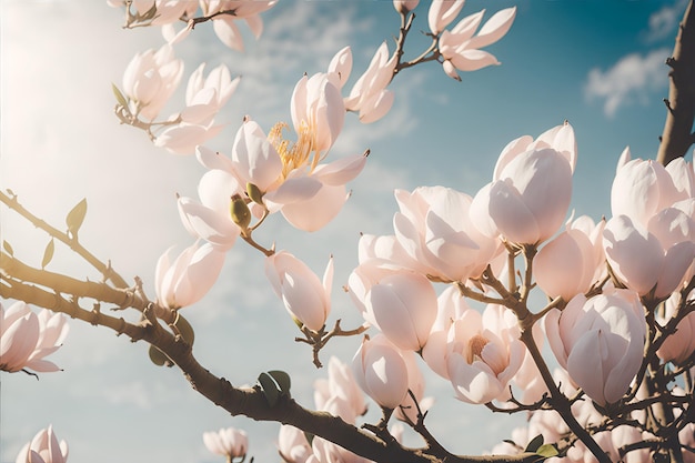 マグノリアの花