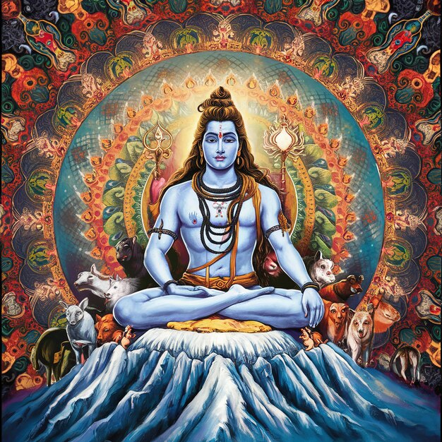 Maha Shivratri Illustration Of Lord Shiva Illustration for maha Shivratri