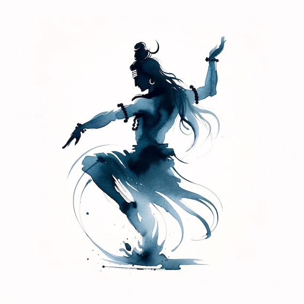 Photo maha shivratri lord shiva artwork mahadev illustration