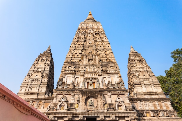 Photo mahabodhi temple, bodhgaya