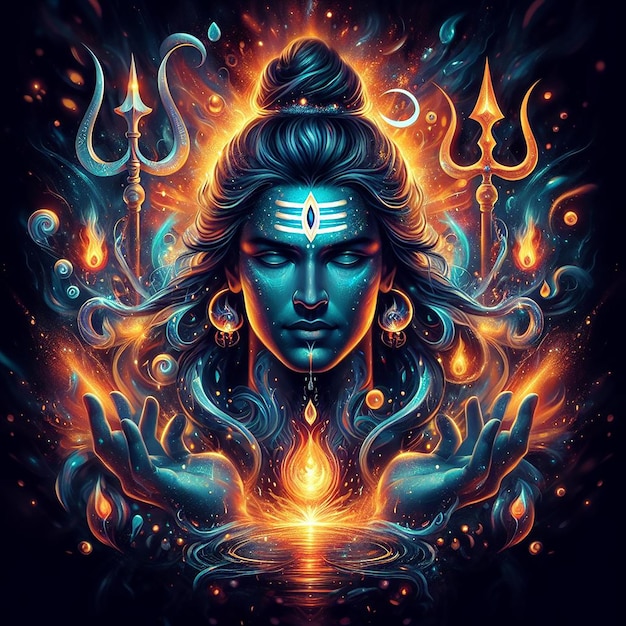 Mahadev image background