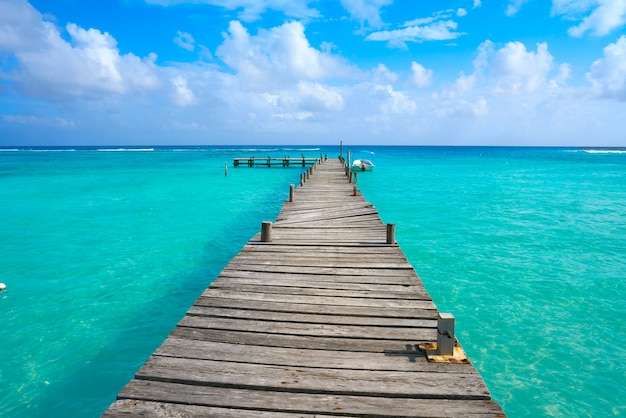 Mahahual Caribbean beach in Costa Maya