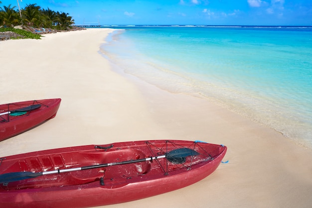 Mahahual Caribisch strand in Costa Maya