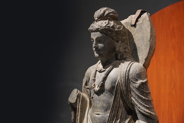 Immagine della statua del mahatma budha hd