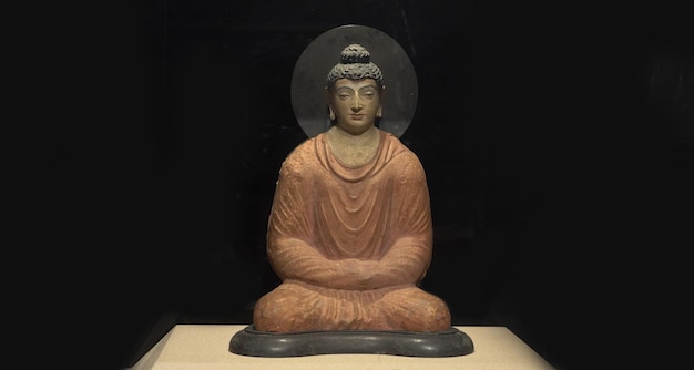 Immagine della statua del mahatma budha hd